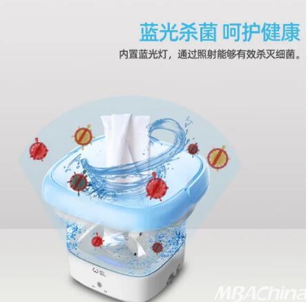 携带便利，洗涤无忧 威力折叠洗衣机的出行智慧之旅